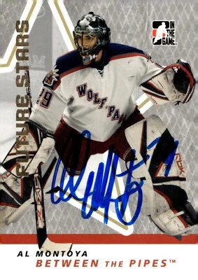 Al Montoya - Signed 2006-07 In The Game Between The Pipes Card #1 - Image 1 of 2