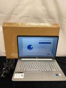 HP 15-dy5073dx Silver 32GB RAM 1TB Storage 15.6 Inch HD Screen Integrated Laptop - Picture 1 of 12