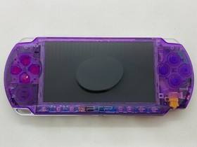 Sony PSP-3000 Playstation Portable Handheld Console Clear purple Customized