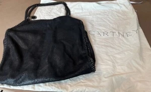 Stella McCartney Falabella Large Falabella Tote Bag in Midnight Black - Picture 1 of 3