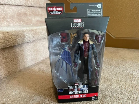 *NEW* Hasbro Marvel Legends BARON ZEMO Disney Plus Wings BAF Action Figure Cover