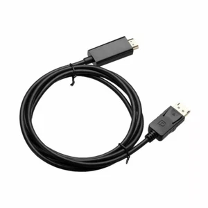 6FT 1080P Display Port to HDMI Cable Gold Plated DP to HDMI Video Cable Adapter - Picture 1 of 3