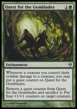 Magic the Gathering MTG Quest for the Gemblades (177) Zendikar   NM