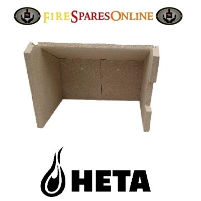 Heta Inspire 40 Stove Bricks - Select: Side Bricks, Rear, Baffle or Brick Set - Image 1 of 4