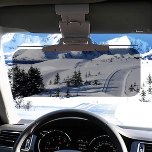 2 Pack Sun Visor for Car, Car Visor Extender Sun and Snow Blocker, Sun Visor Ext - Picture 1 of 6