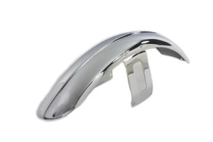 Chrome Front Fender with Chrome Bracket fits Harley Davidson - Picture 1 of 4