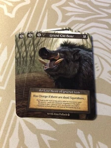 X3 Grand Old Boar NON Foil Sorcery Contested Realm Arthurian Legends ART Beast - Picture 1 of 1