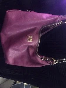Coach Berry Soho Patent Leather Shoulder Bag Hand Bag - Picture 1 of 5