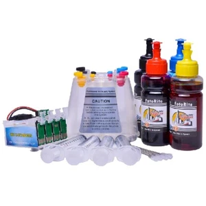 System atramentu ciągłego CISS Non OEM pasuje do drukarki Epson 502xl Koszyk XP-5150 XP-5155 - Zdjęcie 1 z 9