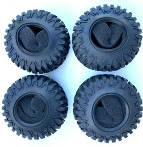  Neumáticos 2.2 para camiones de radiocontrol neumáticos Rock Crawler con inserto de espuma (4 piezas) - Imagen 1 de 3