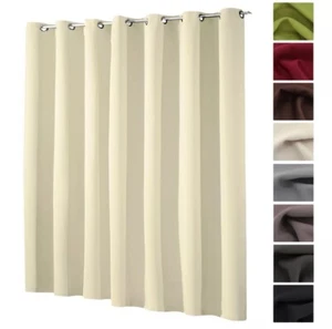 Gardine XXL Verdunkelungsgardine Ösenschal Thermogardine Vorhang Ökotex Typ139 - Bild 1 von 4