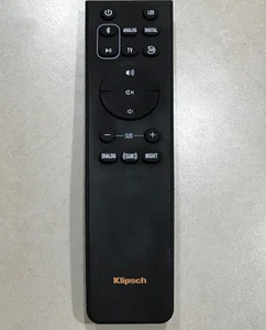 OEM KLIPSCH Telecomando Cinema Sound Bar Sistema Home Theater con batterie - Foto 1 di 1