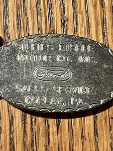 Silfies Eisele Ford Motor Company Coplay, Pa. Schlüsselanhänger verloren - Bild 1 von 7
