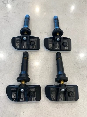 (4) New 2022-2026 GM Factory TPMS Tire Pressure Sensors Chevrolet GMC Cadillac Foto 1 de 4