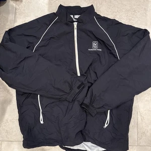 FJ TPC Performance Golf Black Quarter Zip Pullover Herren XL Harding Park - Bild 1 von 4