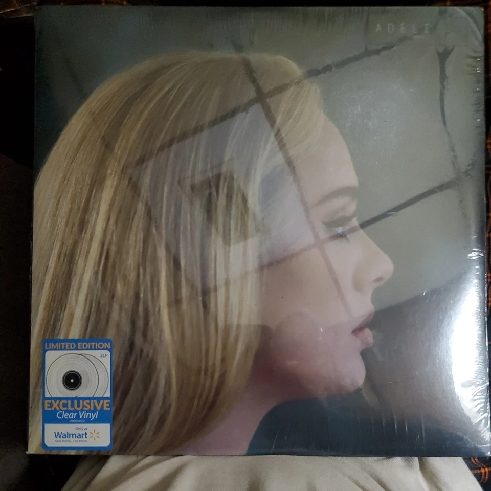 ADELE - 30 Walmart Exclusive, Limited Edition, Clear Vinyl, 2LP, EX/EX - Image 1 of 2