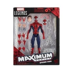 Marvel Legends Maximum Series Spider-Man Collectible 6" Action Figure by Hasbro - Picture 1 of 5