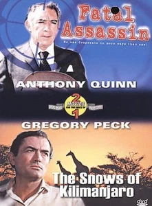 Fatal Assassin / The Snows of Kilinjaro DVD Double Feature ** DISC ONLY ** LN - Picture 1 of 3