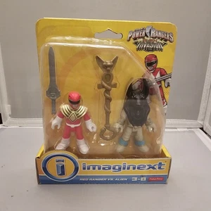 Imaginext Mighty Morphin Power Rangers RED RANGER & ALIEN INVASION 2-Pack Neu in OVP - Bild 1 von 23
