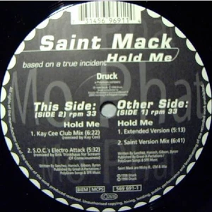 Saint Mack - Hold Me (Vinyl 12" - 1998 - DE - Original) - Bild 1 von 2