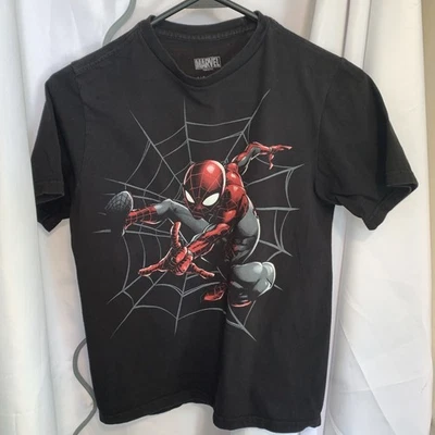 Marvel Spiderman Graphic Crew Neck Short Sleeve T-Shirt Youth Boys Large Unisex  - Image 1 of 4