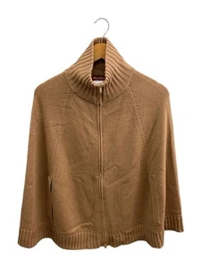 Max Mara Studio Cardigan Wool Cashmere Knit Cape (thick) S BEG 236376133 Used - Picture 1 of 4