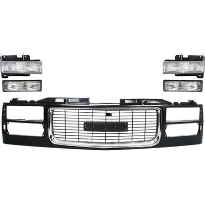 Grille Grill for Suburban GMC C2500 Truck C3500 K3500 K2500 C1500 K1500 Yukon - Image 1 of 4