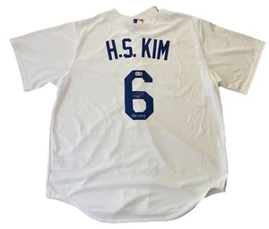 Hye Seong Kim Dodgers Signed Autographed Nike Jersey “The Comet” Beckett - Picture 1 of 3