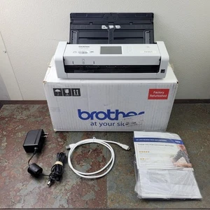 Brother ADS-1700W Wireless Color Scanner Touchscreen w/ Power Supply & USB Cable - Picture 1 of 24