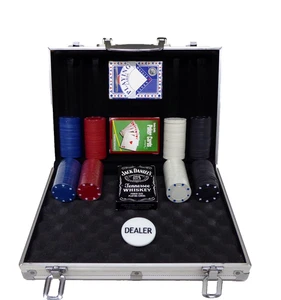 Texas Hold 'Em Pokerset mit Alukoffer - Bild 1 von 5