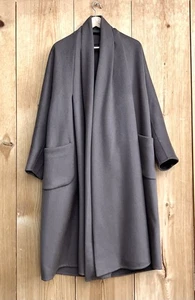 Diane Von Furstenberg Wool Coat Sz 1X - Picture 1 of 4