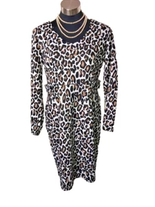 Leona Edmiston Designer Dress Size 14 Winter Cocktail Business Evening On Trend - Picture 1 of 8