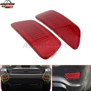 Rear Left & Right Bumper Reflector Light Lamp For 2012-2018 Jeep Grand Cherokee - Picture 1 of 13