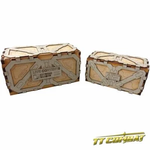 TTCombat - Sci Fi Scenics - SFU010 - Large Crate. great for Infinity - Picture 1 of 2