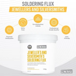 FLUX LÖTPULVER JUWELIERE SCHWEISSGERÄTE SILBER, GOLD, PLATIN 200/500/1000g - Bild 1 von 19