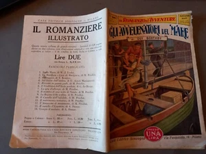 IL ROMANZO D'AVVENTURE SONZOGNO 1934 N° 116 GLI AVVELENATORI DEL MARE G. BOOTHBY - Foto 1 di 1