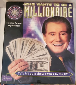 Who Wants to Be a Millionaire CD-ROM (PC Edition) Regis Box Limited Run SEALED - Picture 1 of 3