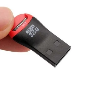 2 X USB 2.0 Micro SD SDHC TF lecteur de carte mémoire Flash Mini adaptateur - Photo 1/1