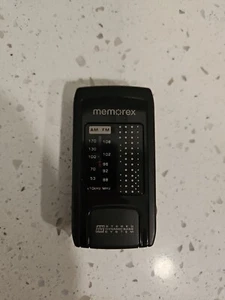 MEMOREX PORTABLE AM/FM RADIO POCKET PLAYER MR4210 - Picture 1 of 7