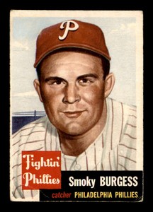 1953 Topps #10 Smoky Burgess SP G/VG X2806901