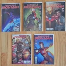 Invincible Iron Man Comic Lot!! #2 3 4 5 6 (2017) RIRI WILLIAMS Ironheart...