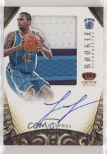 2012-13 Panini Preferred Silhouettes Prime /25 Lance Thomas #339 Rookie Auto RC