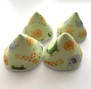 Pee pee shields, Baby gift, Wee Wee Teepee, Pee Stopper Cone Jungle animals - Picture 1 of 6