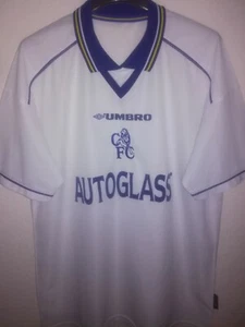 CHELSEA 1998-2000 Autoglass camiseta shirt trikot maillot maglia - Bild 1 von 6