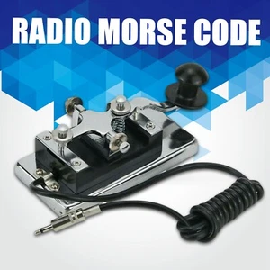 2024 K4 Ręczny klucz telegraficzny Morse Key CW Klucz do radia krótkofalowego Kod Morse'a CPk - Zdjęcie 1 z 7