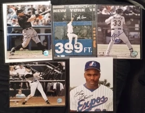 Baseball Superstar signiert 8x10 Foto Lot (5) Swisher, Wright, Bay, Cabrera & Floyd - Bild 1 von 16