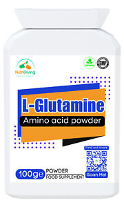 Pre Workout Powder For Muscle Recovery Pure L-Glutamine Amino Acid Powder 100g