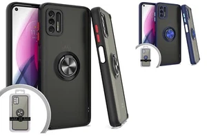 FOR Motorola Moto G Stylus 4G XT2115DL 2021 O-Ring Stand Case Cell Phone Cover - Photo 1 sur 4