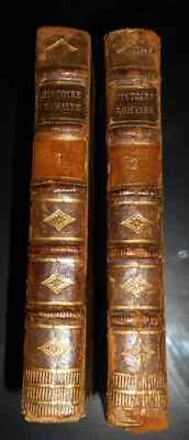 1708 greek roman history chronology tables complete Velleius Paterculus, leather - Image 1 of 4