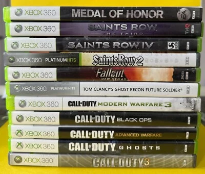 XBOX 360 Games Lot Tested - Pick and Choose.  Please Read Item Description. - Image 1 of 4